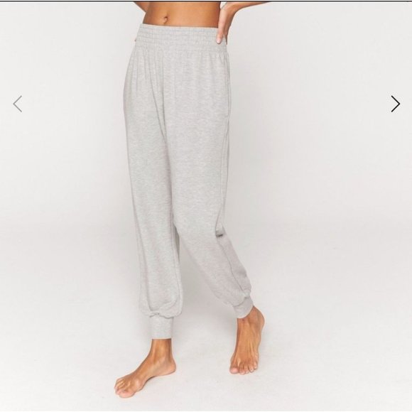 Spiritual Gangster Pants - Spiritual Gangster Grey Joggers Size Large